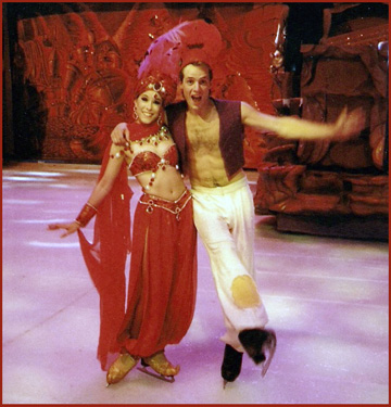 Michelle Sheppard with Kurt Browning